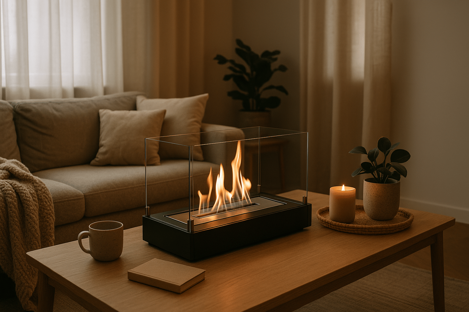 Skab hygge og velvære med en biopejs i dit hjem